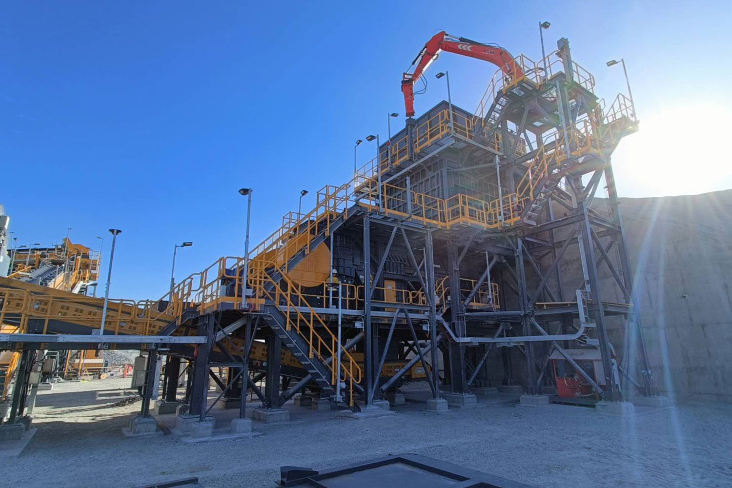 Mineral Processing and Material Handling System 